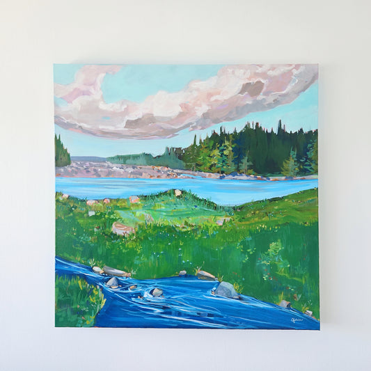 Bloomsday | 24x24 Original Painting | 40% off at checkout