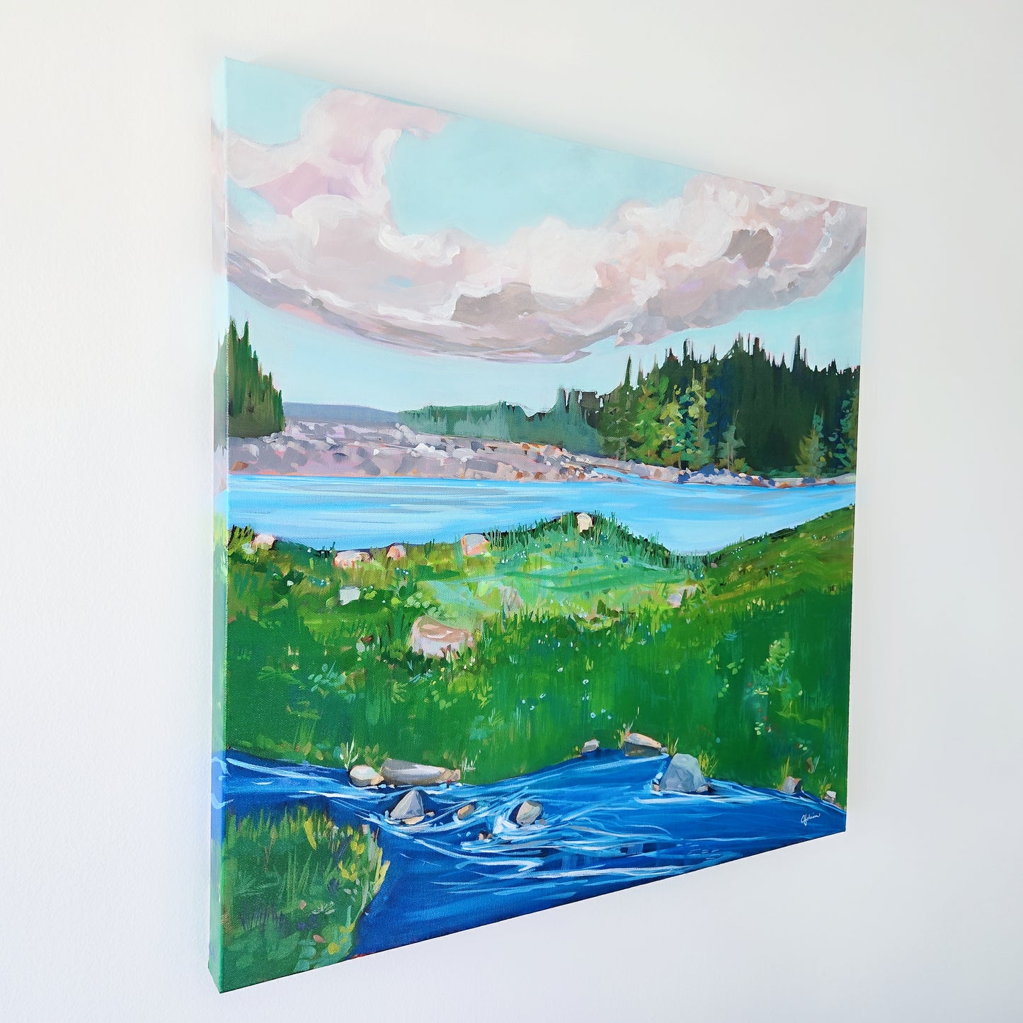 Bloomsday | 24x24 Original Painting | 40% off at checkout