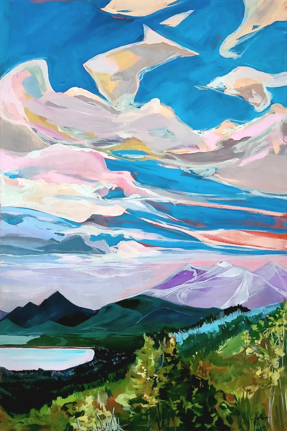 Rocky Mountain Skies | Original