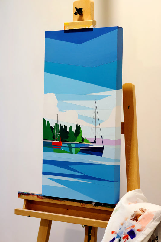 Pinhey's Point | Original Painting | 12x24