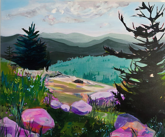 Along the Escarpment | 20x24 Original Painting